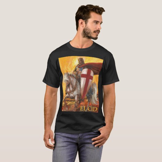 El Cid V2 Design Classic T - Shirt (Vorne ganz)