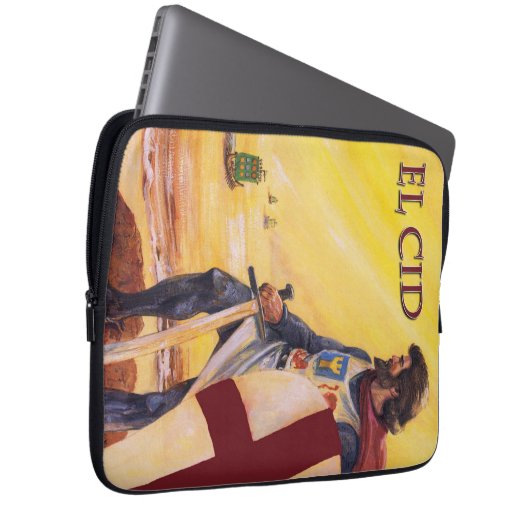 El Cid V2-Design Notebook-Hülle Laptopschutzhülle (Vorne Rechts)