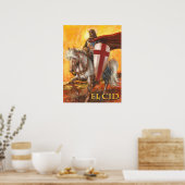 El Cid V2 Design-Plakat Poster (Küche)