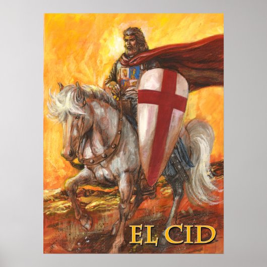 El Cid V2 Design-Plakat Poster (Vorne)