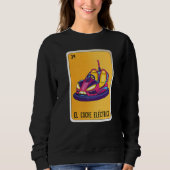 El Coche Eléctrico Mexican Slang Lottery Bingo Car Sweatshirt (Vorderseite)