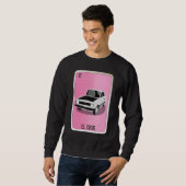 El Coche Mexican Slang Lottery Bingo Cards Sweatshirt (Vorne ganz)