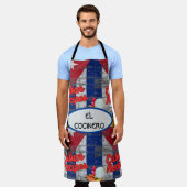 EL COCINERO CUBAN THEMEMA SCHÜRZE (Getragen)