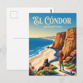 El Cóndor Argentinien Postkarte (Vorne/Hinten)