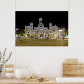 EL Correo Gebäude Madrid Spanien Poster (Küche)