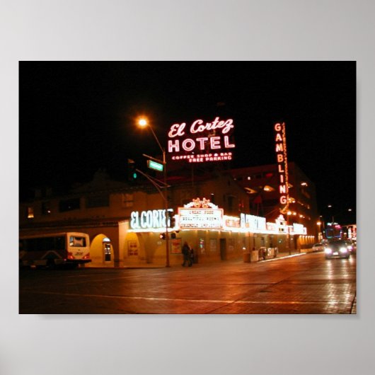 El Cortez Las Vegas Poster (Vorne)