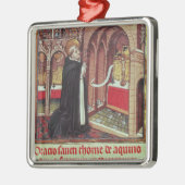 EL Des Alfonso Aquinas'Libro de Horas Silbernes Ornament (Links)