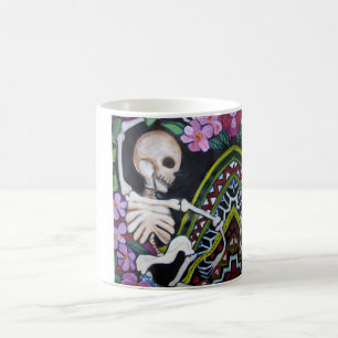 EL DIA DE LOS MUERTOS PRANCHING KAFFEETASSE