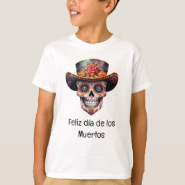 El Día de los Muertos T - Shirt für Jungen