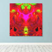 El Diablo: Der Teufel schlupfte Leinwand drucken (Insitu (Holzboden))