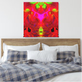 El Diablo: Der Teufel schlupfte Leinwand drucken (Insitu (Schlafzimmer))