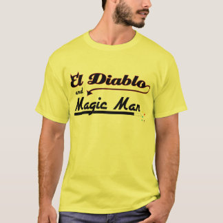 EL Diablo und magischer Mann T-Shirt