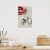 El Dinero de Espana Poster (Küche)