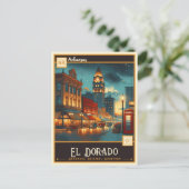 El Dorado, Arkansas | VINTAG Postkarte (Stehend Vorderseite)