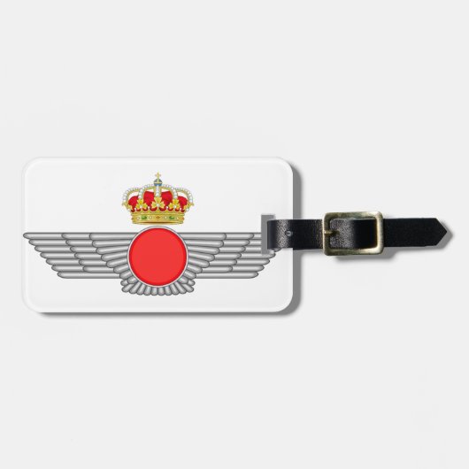 EL Ejército del die Aire de España Gepäckanhänger (Vorderseite horizontal)