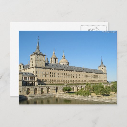 El Escorial Postkarten (Vorne/Hinten)