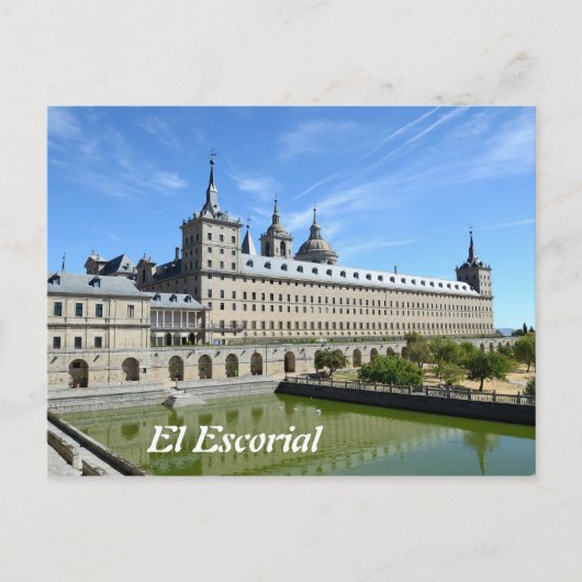 El Escorial, Spanien Postkarte (Vorderseite)