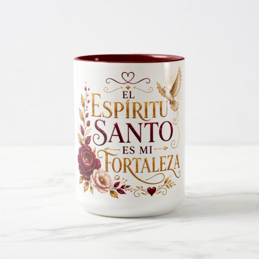 El Espíritu Santo es Mi Fortaleza Tasse (Mittel)