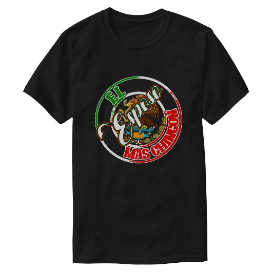 El Esposo Mas Chingon Mexikanisches Mexiko Drucker T-Shirt