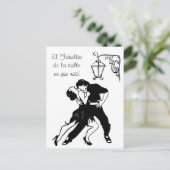 El Farolito Tango Postkarte (Stehend Vorderseite)