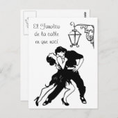 El Farolito Tango Postkarte (Vorne/Hinten)
