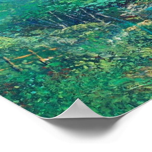 El Flamboyán de Mi Tierruca Poster (Ecke)