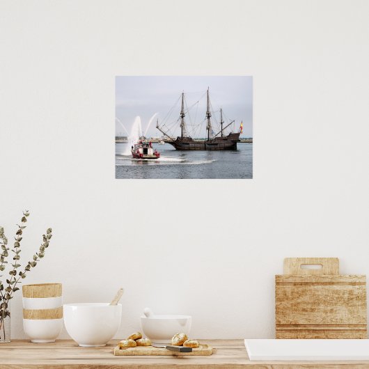 El Galeon Poster (Küche)