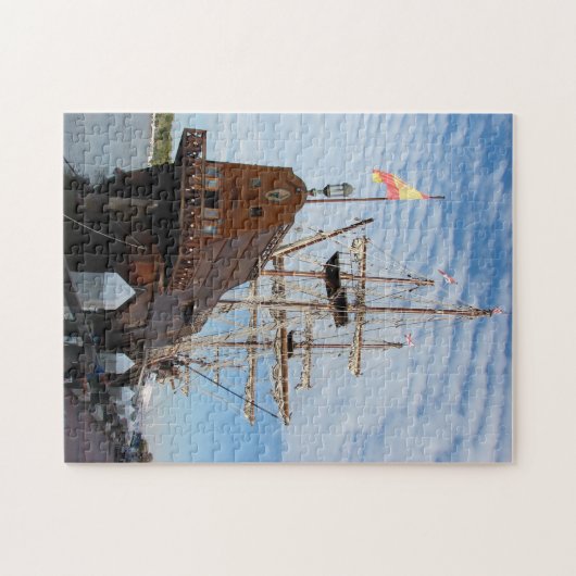 El Galeón Tall Schiff in Savannah GA Puzzle (Horizontal)
