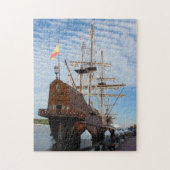 El Galeón Tall Schiff in Savannah GA Puzzle (Vertikal)