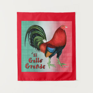 El Gallo Grande Wandteppich