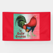 EL Gallo groß Banner (Horizontal)
