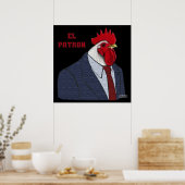 El Gallo Patron Poster (Küche)