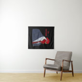 El Gallo Patron Wandteppich (Beispiel (Horizontal))