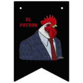El Gallo Patron Wimpelkette (Erste Fahne)