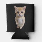 El Gato Cat Meme Doppelseitenschwarz Dosenkühler (Rückseite)