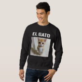 El Gato Meme Katze Sweatshirt (Vorne ganz)