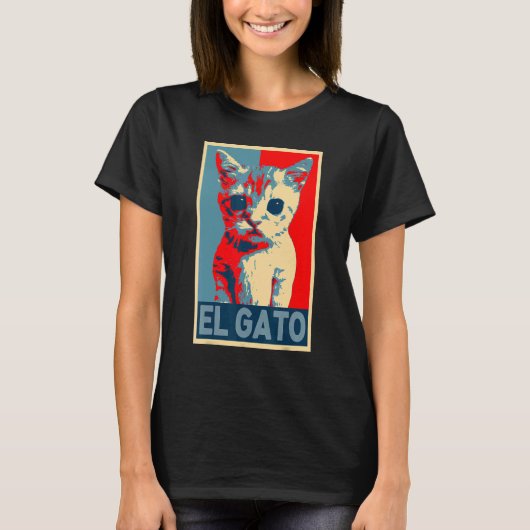 El Gato Meme Sad Cying Cat Kitty Meme retro vinta T-Shirt (Vorderseite)