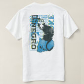 El Gato Negro T - Shirt - Cooles Cat Graphic T-Shi (Design Rückseite)