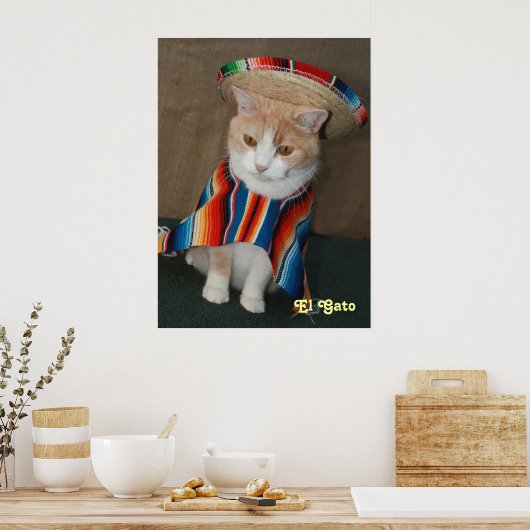El Gato Poster (Küche)
