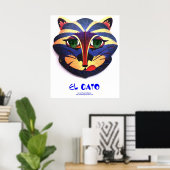 EL GATO POSTER (Heimbüro)