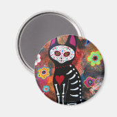 El Gato von Gefangenen Magnet (Vorderseite/Rückseite)