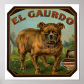 El Gaurdo Cigar Label Poster (Vorne)