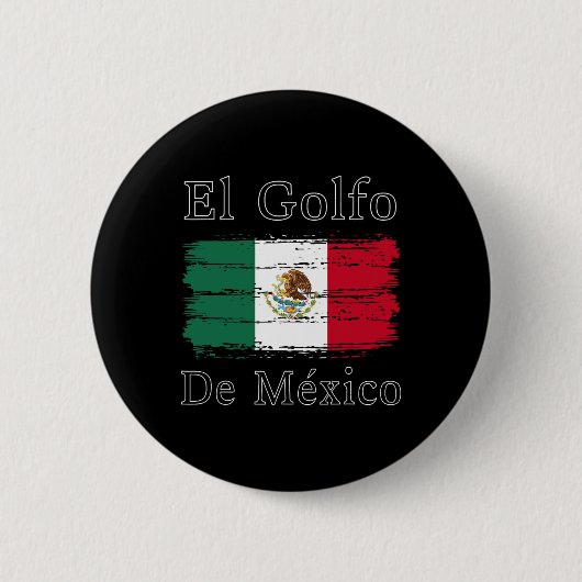 El Golfo De Mexico Dolphin Button (Vorderseite)