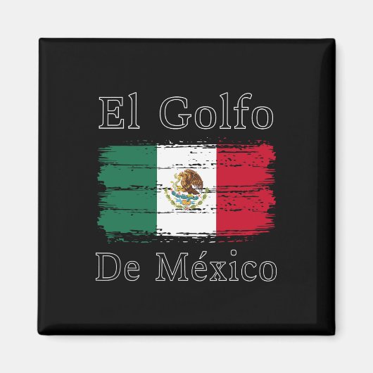 El Golfo De Mexico Dolphin Magnet (Vorne)