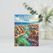 El Gouna Ägypten Postkarte (Stehend Vorderseite)