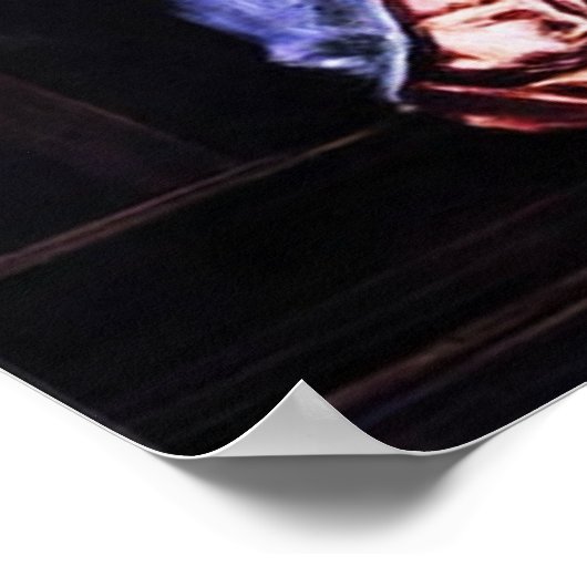 El Greco Ankündigung Jungfrau Mary Poster (Ecke)