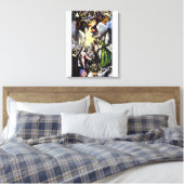 El Greco Annunciation Jungfrau Mary Leinwand Wrap (Insitu (Schlafzimmer))