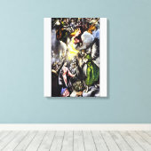 El Greco Annunciation Jungfrau Mary Leinwand Wrap (Insitu (Holzboden))