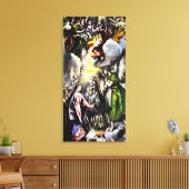 El Greco Annunciation Jungfrau Mary Leinwand Wrap (Insitu (Wohnzimmer))
