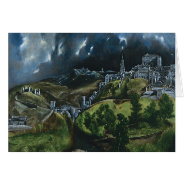 El Greco-Ansicht von Toledo (Vorderseite (Horizontal))